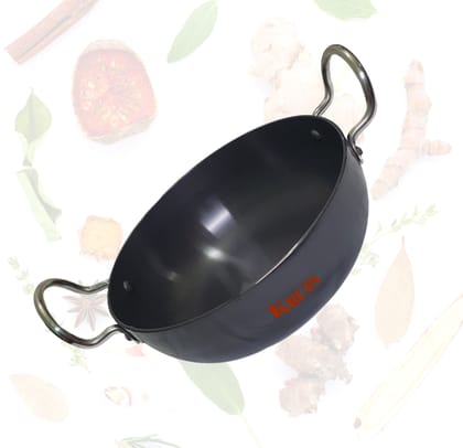 Krupa Hard Anodized Kadhai - Size 4 - 26 cm-Krupa Hard Anodized Kadhai - Size 4 - 26 cm
