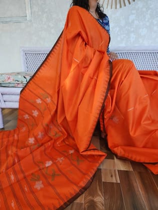 Moinrangphee Silk Saree (Russian Silk)