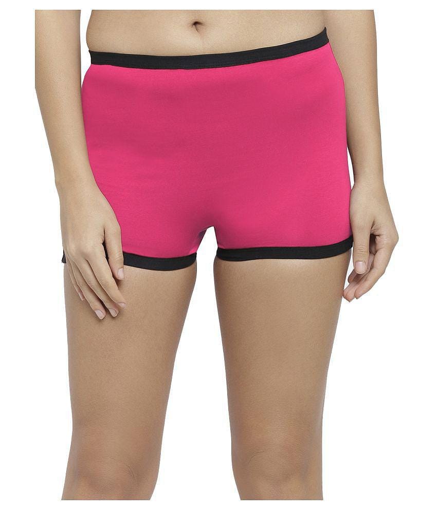 N-Gal Cotton Boy Shorts - None