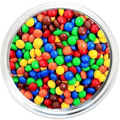 Freshtige Chocolate Button Candy | Big Size & Multi Coloured Chocolates Buttons | Chocolate Candy | Smooth & Crunchy Chocolate 400 g