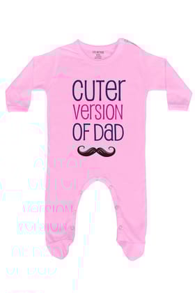 Cuter Version Of Dad-Baby Jumpsuit / 6-12 Months / Lightblue