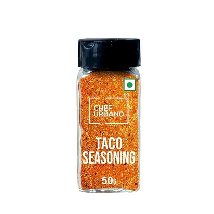 Chef Urbano Spice Mix Taco Seasoning Sprinkler 50 Gms