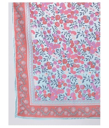 Hangup Pink Chanderi Womens Dupatta - ( Pack of 1 ) - Pink