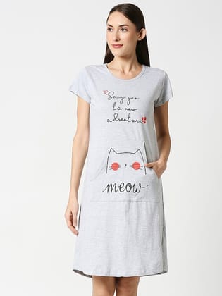 Grey Nightdress