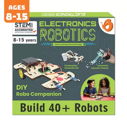 40-in-1 DIY Robotics Master Kit | 8-15 yrs T