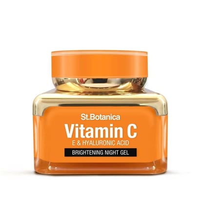 Vitamin C, E & Hyaluronic Acid Brightening Night Gel, 50 g