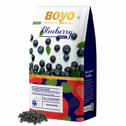 Dried Blueberry (Whole and Unsweetened) 150g-Pack 1