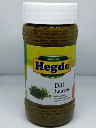 Hegde Spicy Dill Leaves Pickle, 300 gm