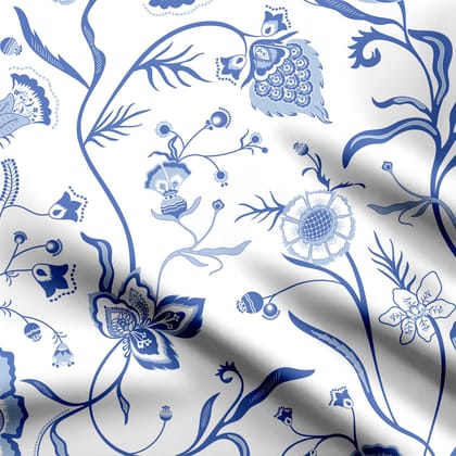 Pastel Indigo-Cotton