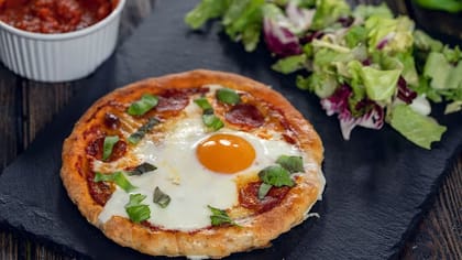 Egg Pizza [8 Inches]
