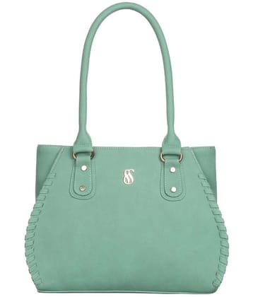 Fostelo Green PU Shoulder Bag - Green
