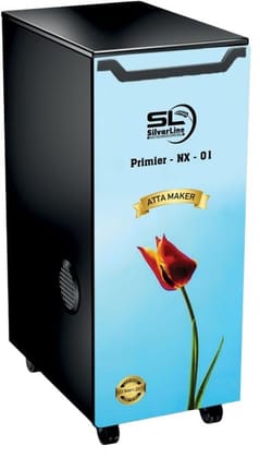 SILVERLINE PRIMIER-NX-01 Automatic Domestic Flour Mill Machine Atta Chakki Aata Maker Ghar Ghanti Flour Mill for Home-SILVERLINE PRIMIER-NX-01 Automatic Domestic Flour Mill Machine, Atta Chakki, 