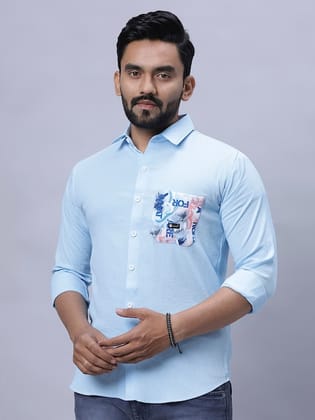 Men Relaxed Opaque Printed Casual Shirt