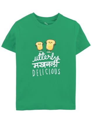 Utterly Makhanly Delicious - Tee-1-2 years / Red