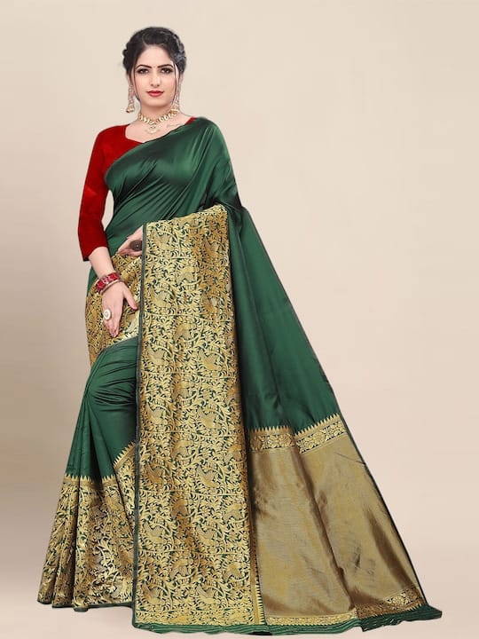 Woven Design Zari Banarasi Saree
