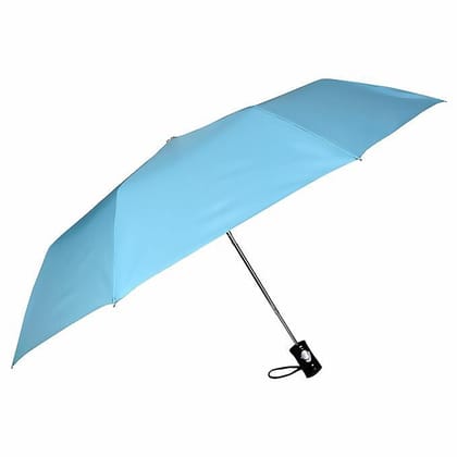 Fendo Tesla 3 FOLD AUTO Open 23.5 Inch Sun And RainProof Regural Umbrella For Men And Women (C green/Siver)