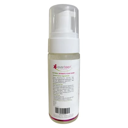 everteen Natural Intimate Foam Wash for Women - 150 ml