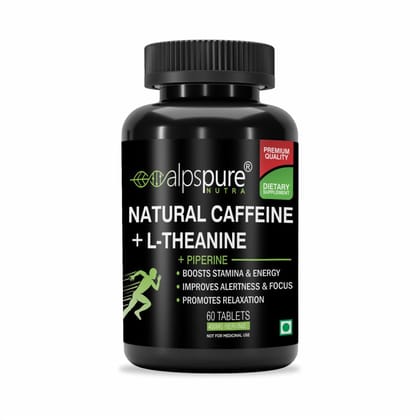 Natural Caffeine-60 Tablets