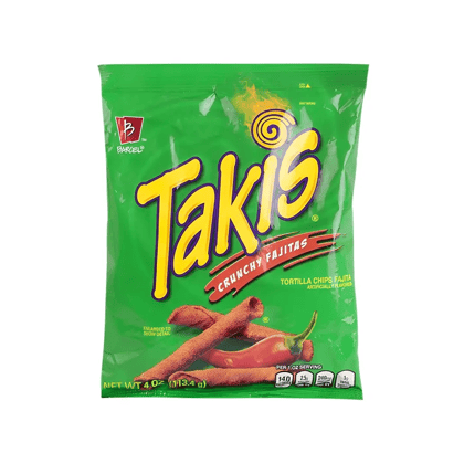 Takis Crunchy Fajitas Tortilla Chips - Imported