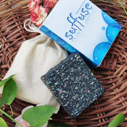 Suffuse "Granite" Activated Charcoal Cold Process Soap