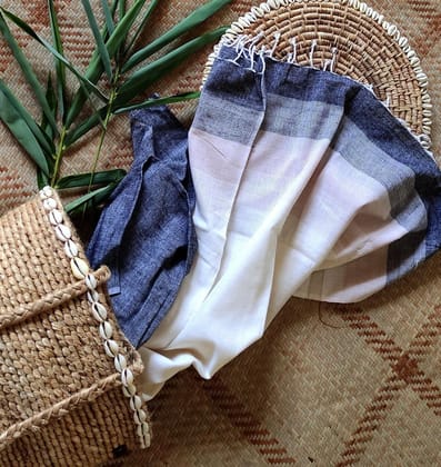 Cotton x Eri Silk Stole