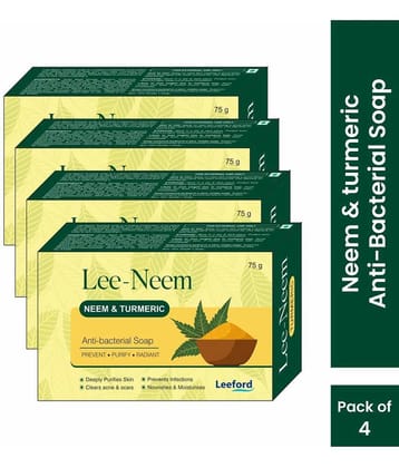 Lee Neem Antibacterial Soap for Combination Skin ( Pack of 4 )
