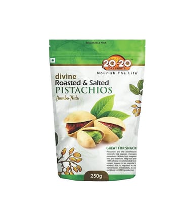 20-20 Dry Fruits Pistachio Nut (Pista) 250