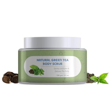 Natural Green Tea Body Scrub (100 gm)