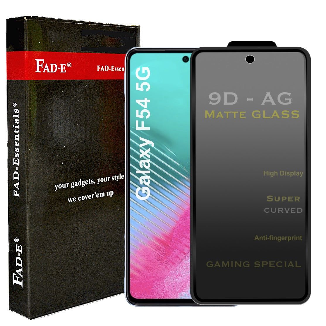 FAD-E Matte Tempered Glass for Samsung Galaxy F54 5G / A71 (Matte Transparent)