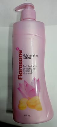 Florozone moisturizing lotion enriched with Lotus flower extract & vitamin E 500ml