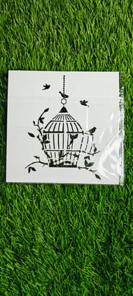Cage stencil 6*6 inch