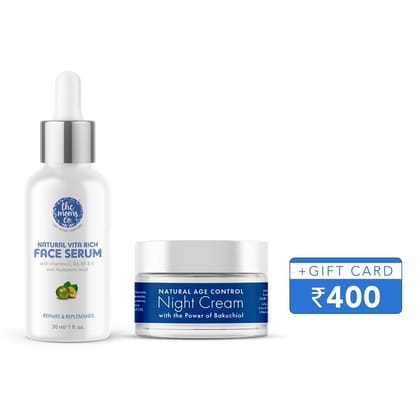 Moisturizing AM-PM Duo + Rs.400 GiftCard