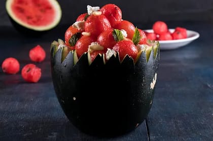 Watermelon And Feta Cheese Salad