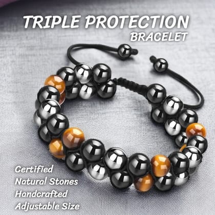 Double Layer Triple Protection Bracelet