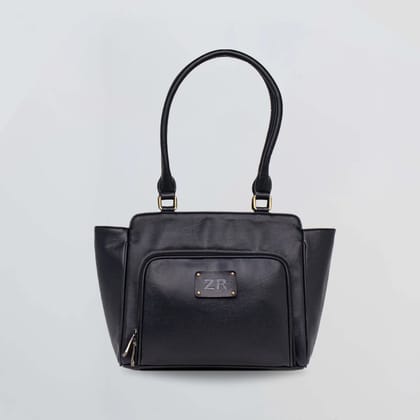PERSONALISED CARRY ALL TOTE BAG - BLACK-Black