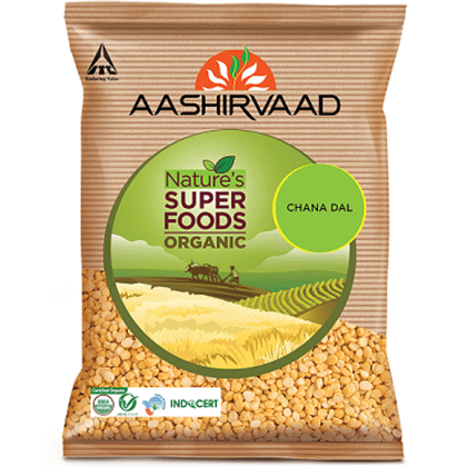 Aashirvaad Nature's Super Foods Chana Dal, 500 gm Pouch