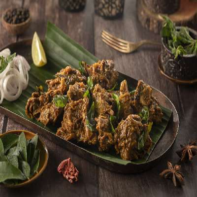 Andhra Mutton Fry-Half