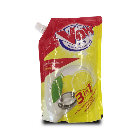 Vow Liquid Utensil Cleaner Lemon, 850 ml Pouch