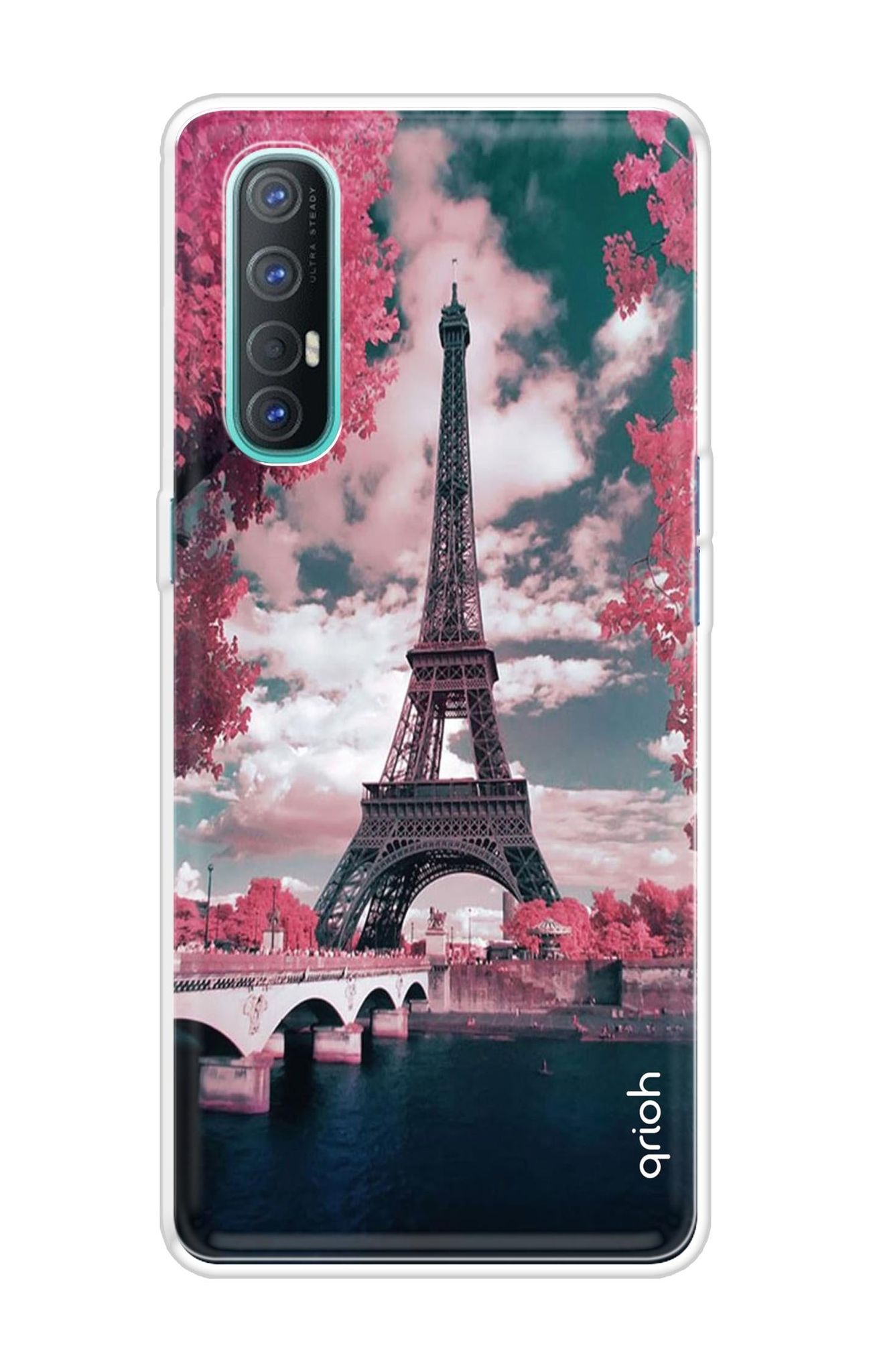 When In Paris Soft Cover For Oppo Reno 3 Pro
