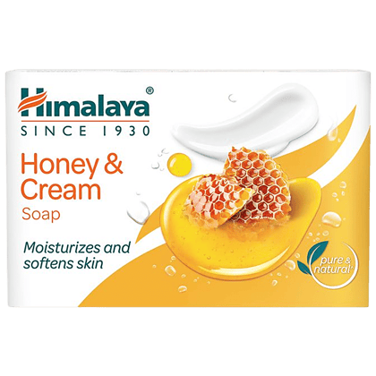 Himalaya Honey & Cream Soap - Nourishes & Softens The Skin, 125 G(Savers Retail)