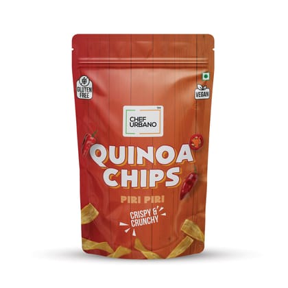 Chef Urbano Quinoa Chips Piri Piri 85g-Pack of 1