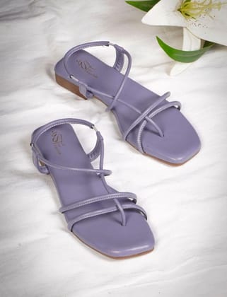 Mira Flat Sandal - KUCAH-4 / Purple