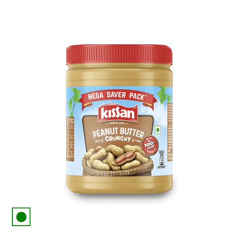 Kissan Peanut Butter Creamy, 350 gm Bottle
