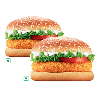 BK Veggie Burger + BK Veggie Burger