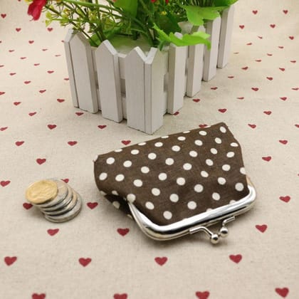 Linen dots zero purse cloth coin bag children wallet creative Taobao small gift wholesale-2