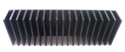 175 mm x 60 mm x 27 mm Anodized Aluminum Heat sink for - Audio Power Amplifier and Power Electronics  by MYPCB
