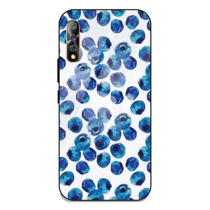 Blueberries - Glass Case For Vivo Models-Vivo S1