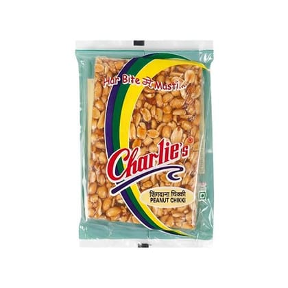 Charlie's Peanut Chikki, 156 gm Pouch