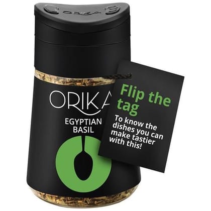 Orika Egyptian Basil, Handpicked Dried Herb, Used For Seasoning, 18 G