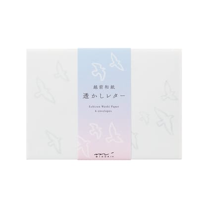 Envelope (162×114mm) Watermark Birds